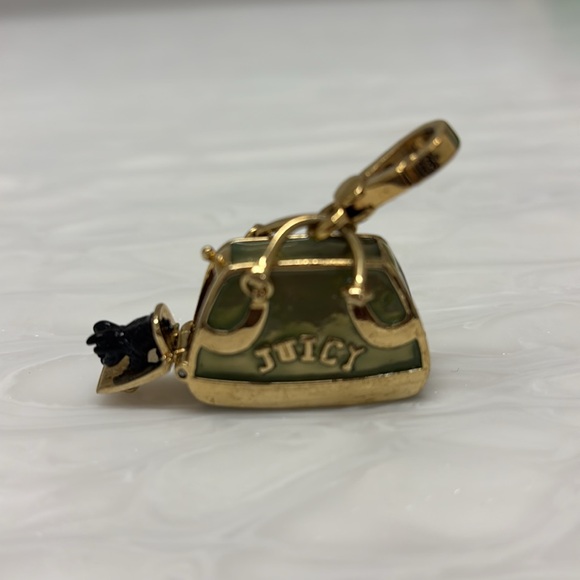 Juicy Couture Jewelry - Juicy Couture Bowler Purse Charm With Scottie Dog Like New Excellent Con…